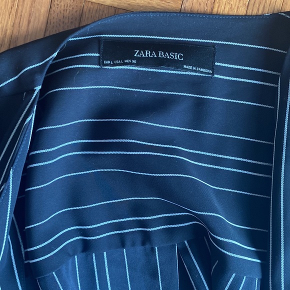 Zara basic striped duster vest - Picture 2 of 4